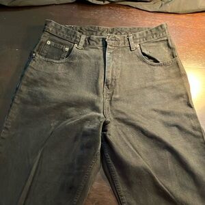 Vintage 90s Black Mossimo Gene Women's Classic Fit Jeans - Size 31L